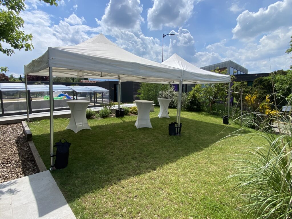Barnum professionnelle 4x10m pour un mariage