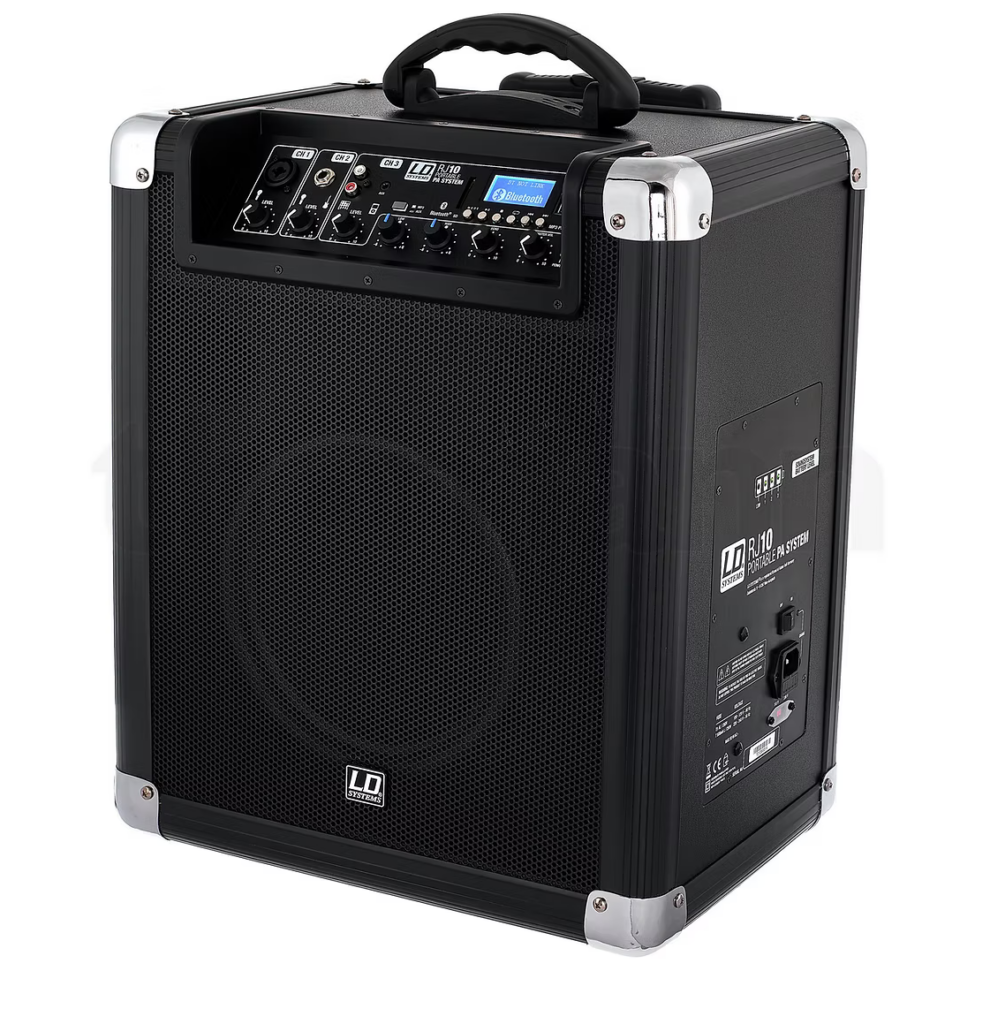 Enceinte portative bluetooth avec micro